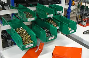 green Single-bin fulfillment solution